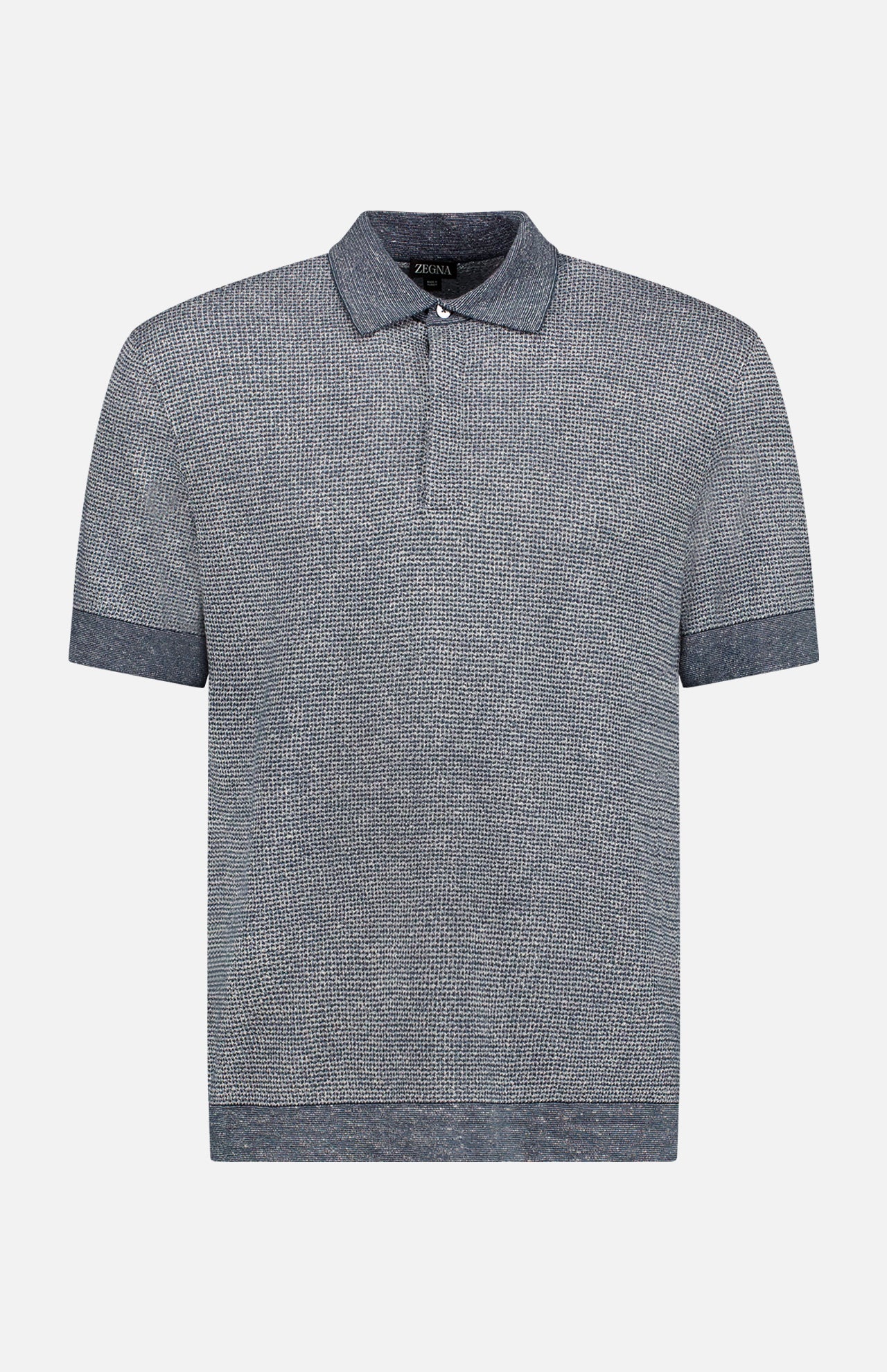 Cotton, Linen, and Silk Polo Shirt (14627282190699)