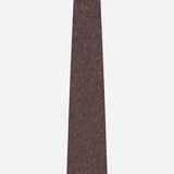 The ZEGNA Wool & Silk Jacquard Tie, featuring a subtle speckled pattern in dark brown, is crafted in Italy and showcased against a plain white background.
