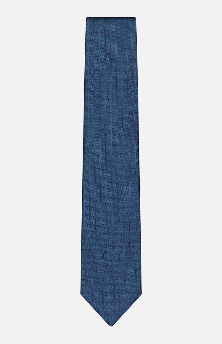 Natural Silk Jacquard Tie (7369809789043)
