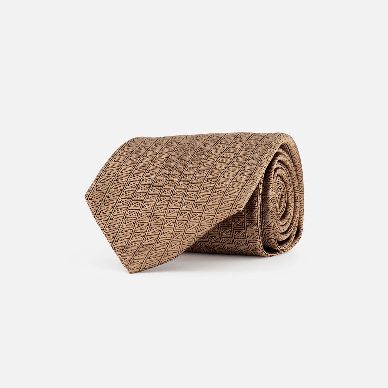 Natural Silk Jacquard Tie (14627283206507)