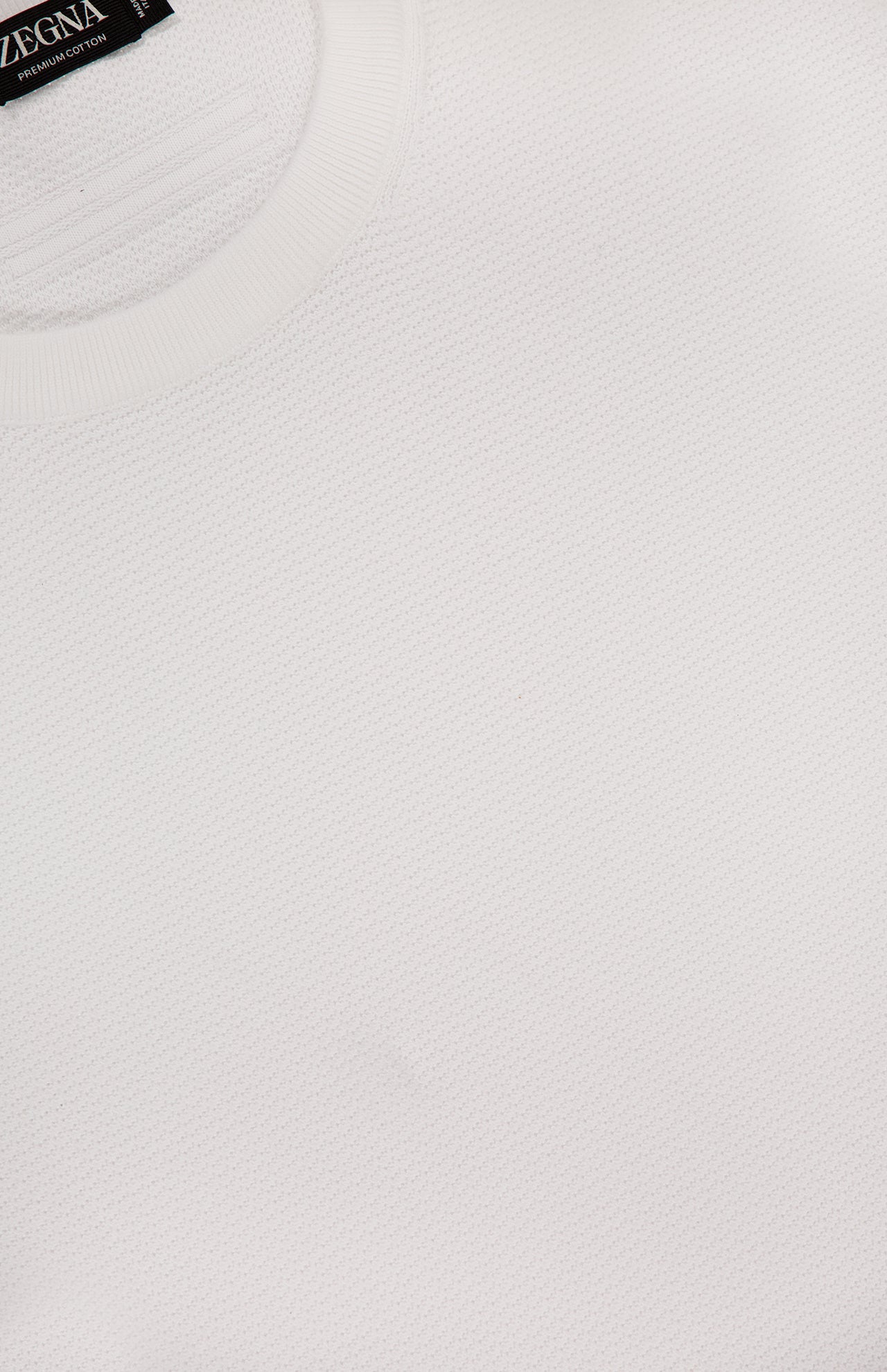 Premium Cotton Honeycomb Crewneck Shirt (7706360840307)