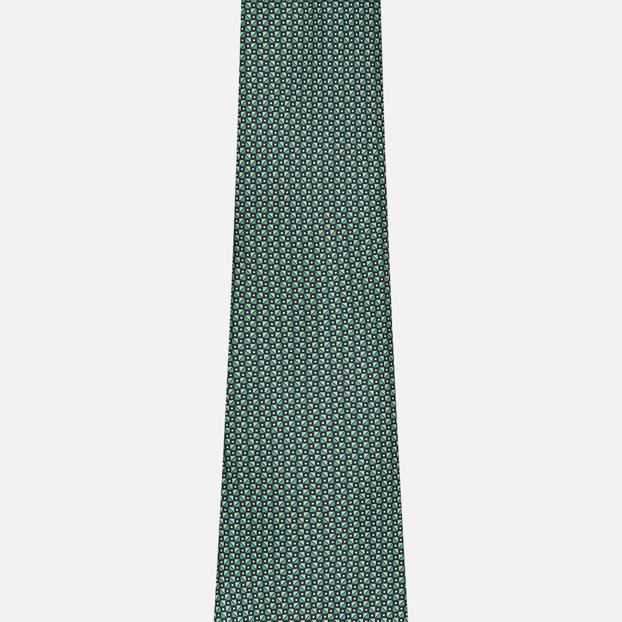 Printed Silk Tie (7369809985651)