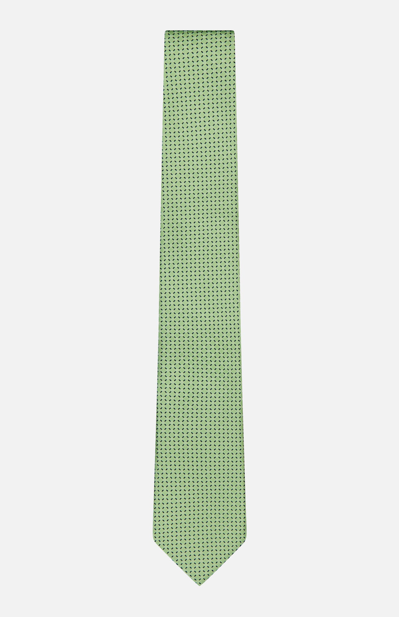 Printed Silk Tie (14627283272043)