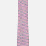 Rabbit Printed Silk Tie (14713444368747)