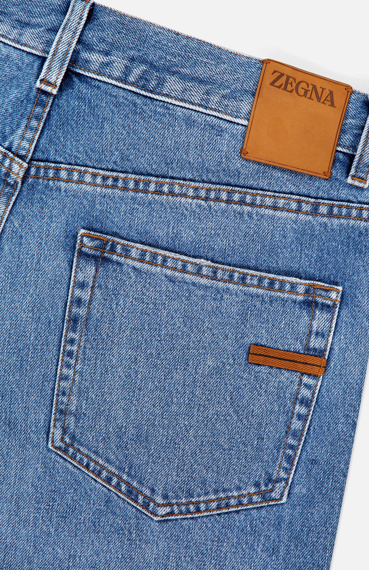 Pure Cotton Denim Pants (14627282452843)