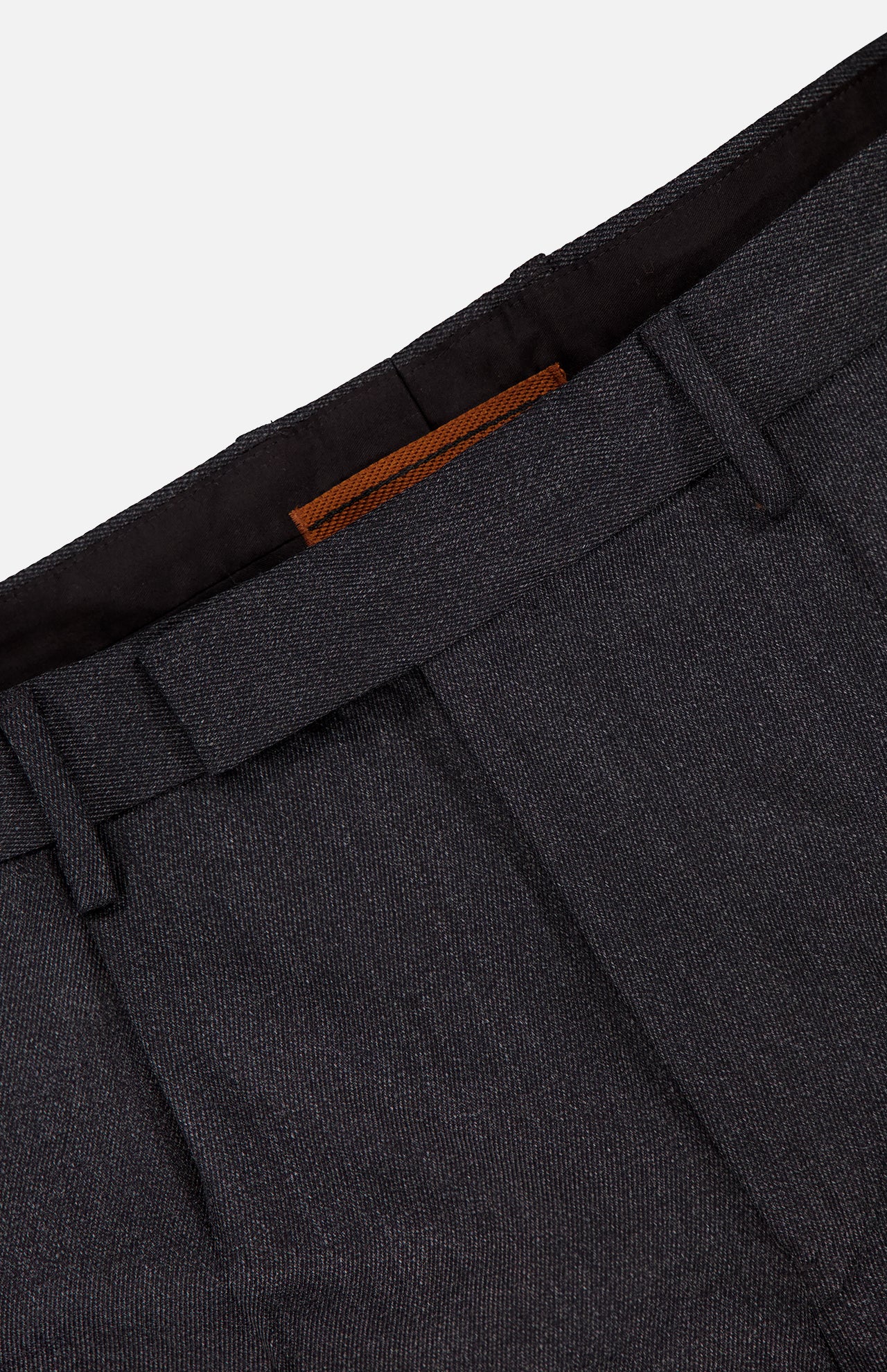 Pure Wool Pleated Fit Trouser Pants