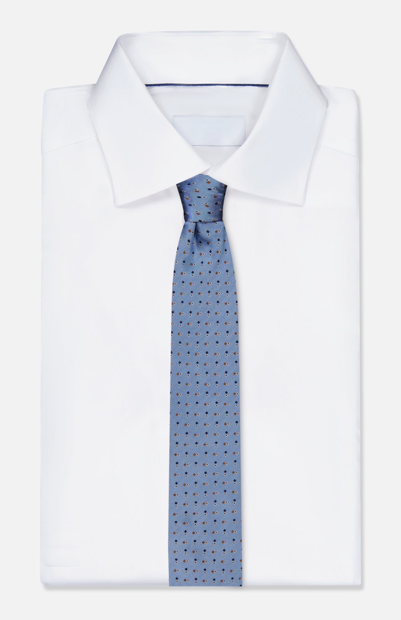 Silk Dots Jacquard Tie (14713444303211)