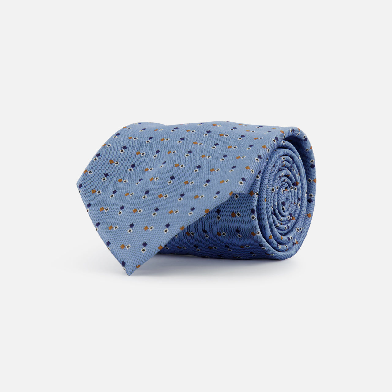 Silk Dots Jacquard Tie (14713444303211)