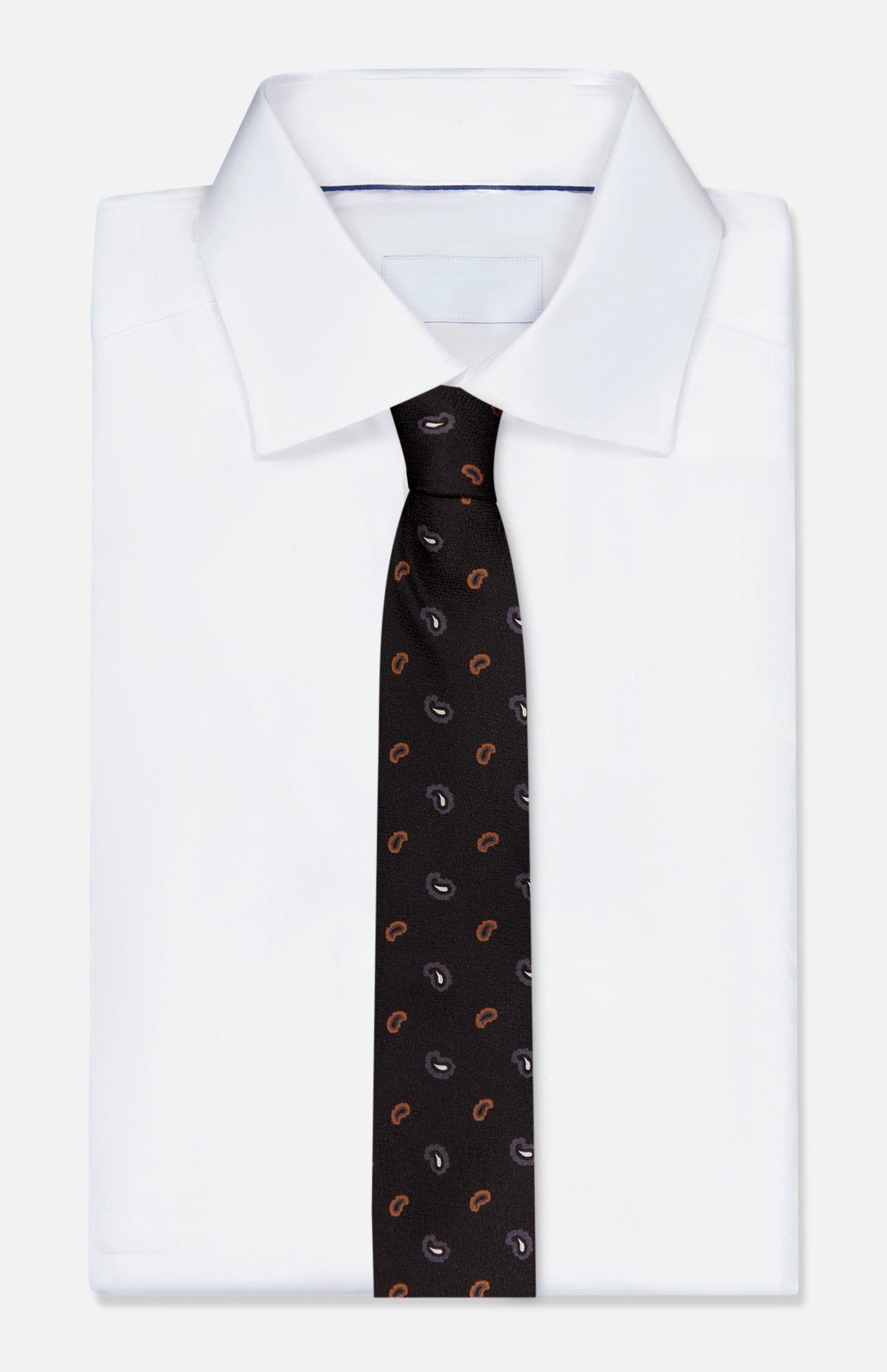 Silk Jacquard Paisley Tie (14713444237675)