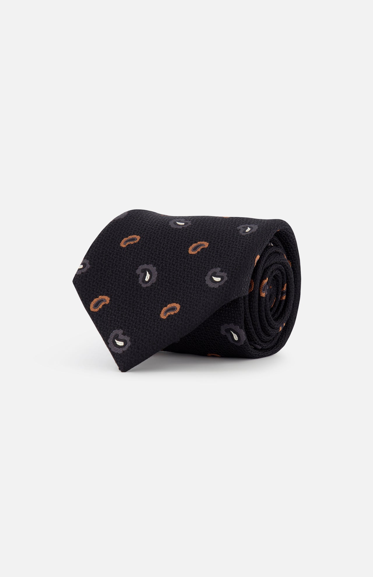 Silk Jacquard Paisley Tie (14713444237675)