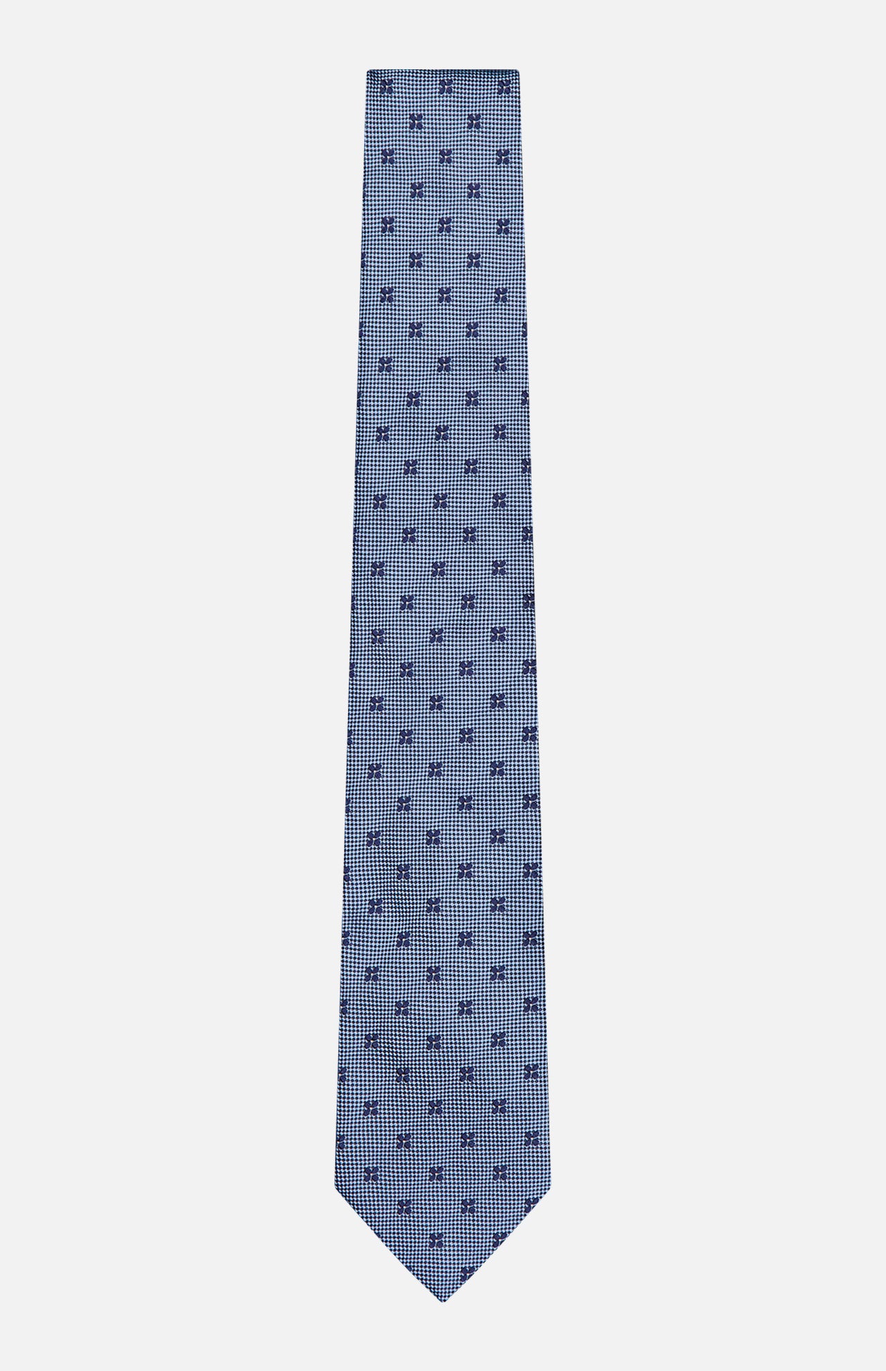 Silk Jacquard Tie (7528055865459)