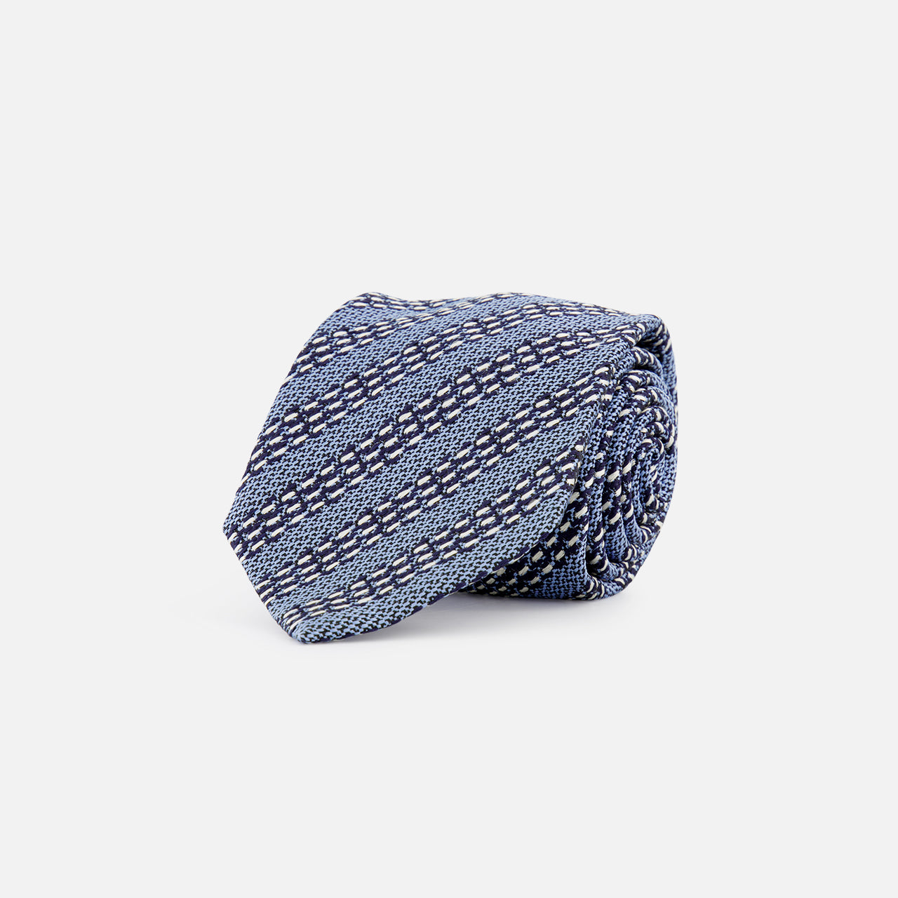 Silk Jacquard Tie (7528055996531)