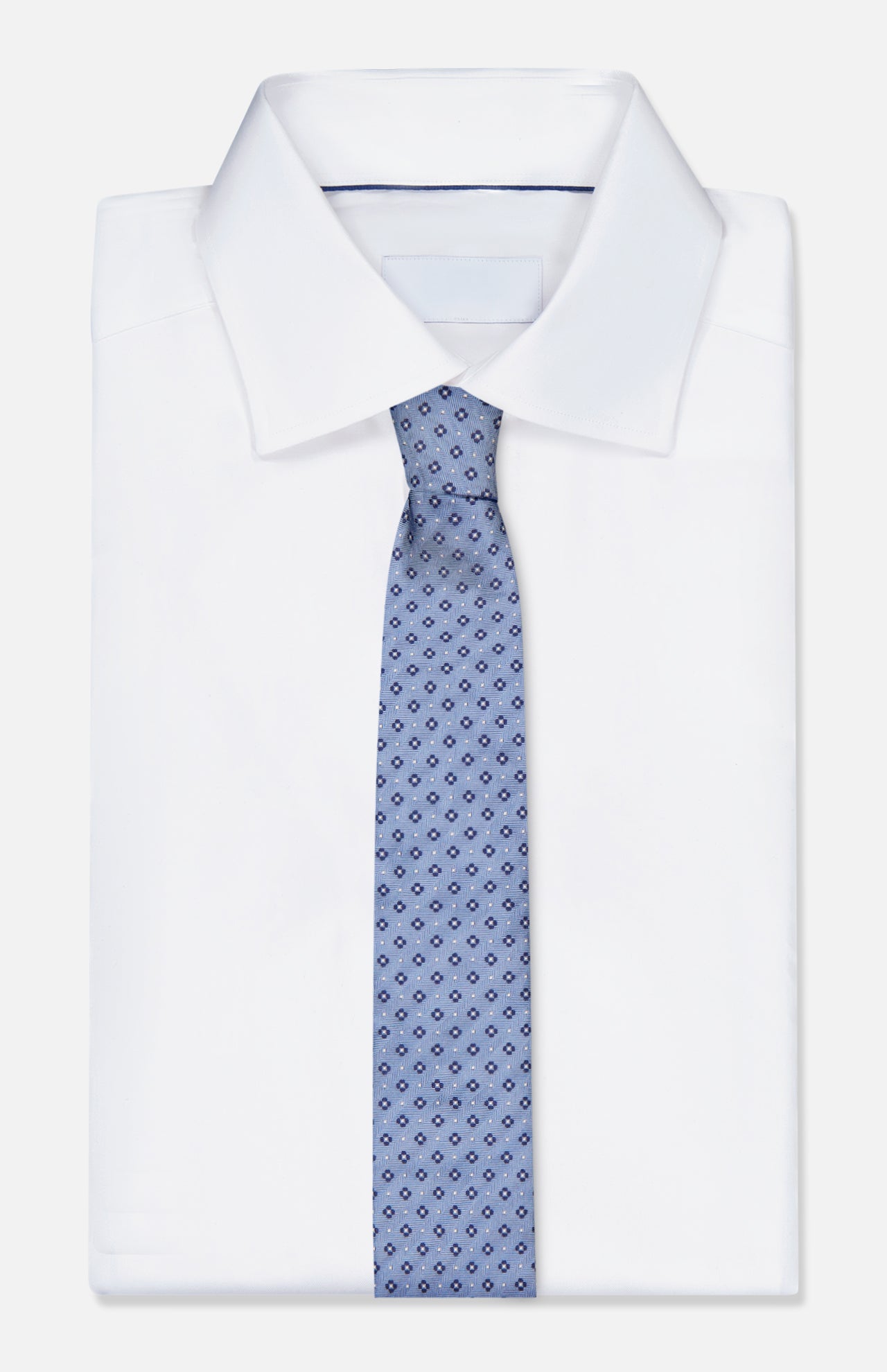 Silk Jacquard Tie (14627282878827)