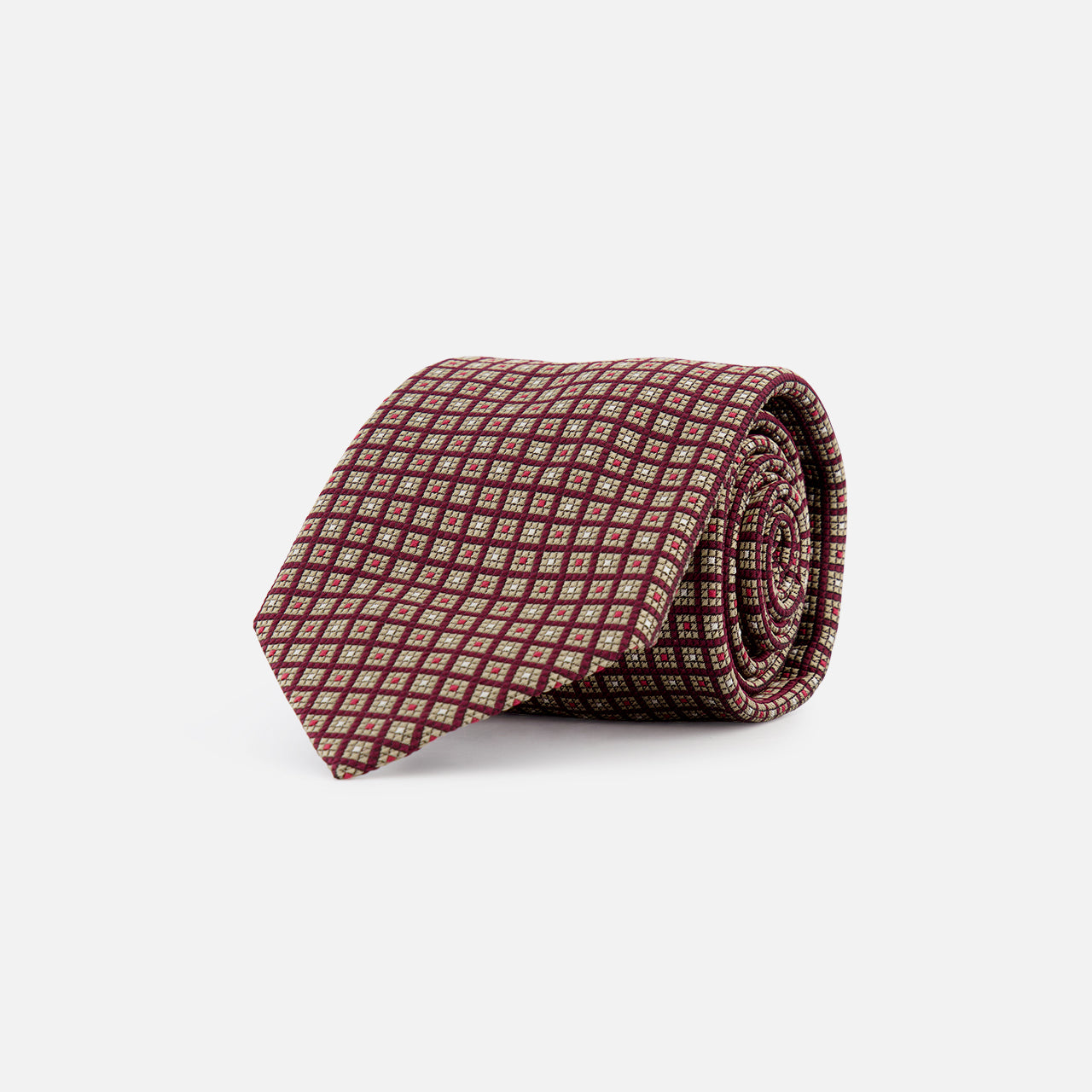 Silk Jacquard Tie (7528055963763)