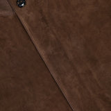 Suede Blouson Jacket