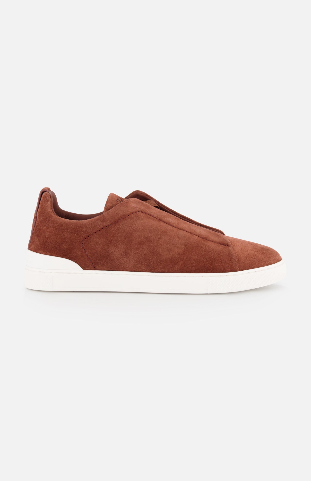 Triple Stitch Low Top Suede Sneaker (14627282125163)