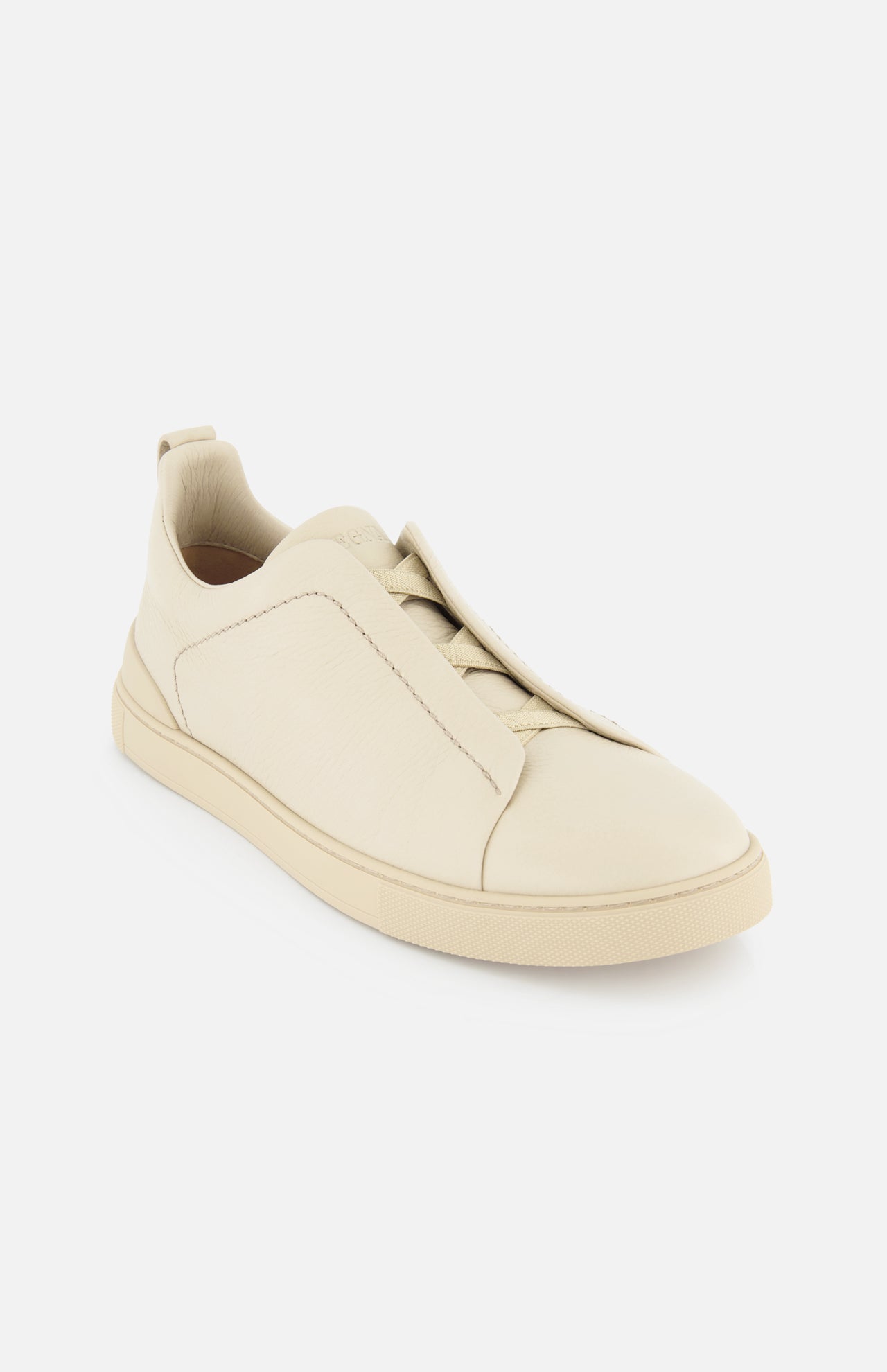 Triple Stitch Low Top Leather Sneaker (14627282059627)