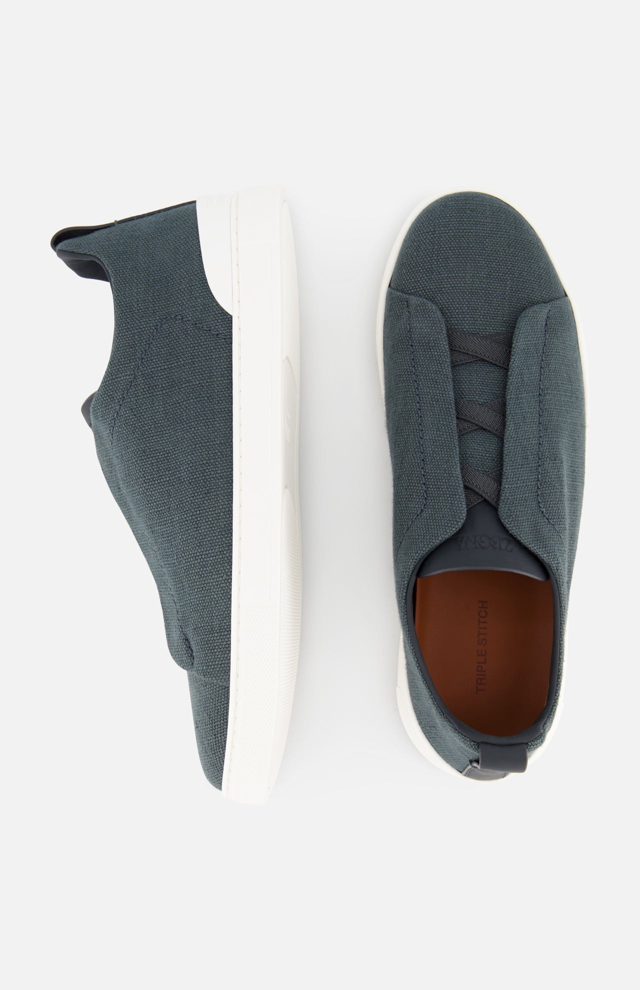 Triple Stitch Low Top Canvas Sneaker (14627282092395)