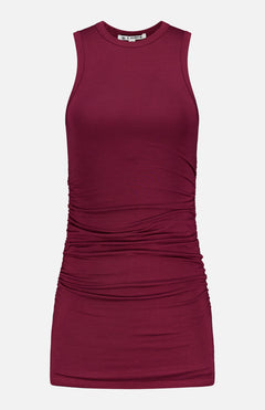 Carrie Ruched Mini Dress (14730284958059)