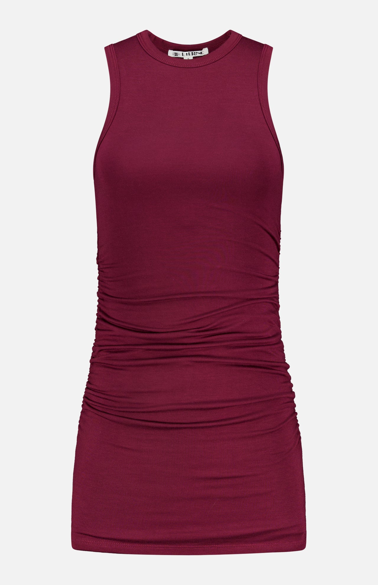 Carrie Ruched Mini Dress (14730284958059)
