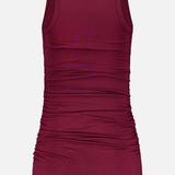 Carrie Ruched Mini Dress (14730284958059)