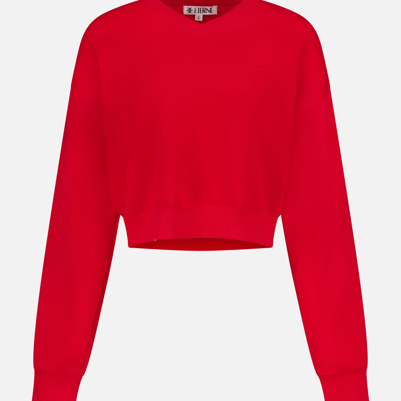 ETERNECropped V - Neck SweatshirtA.K. Rikk's