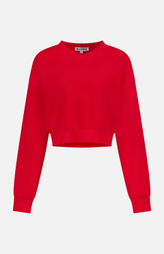 ETERNECropped V - Neck SweatshirtA.K. Rikk's