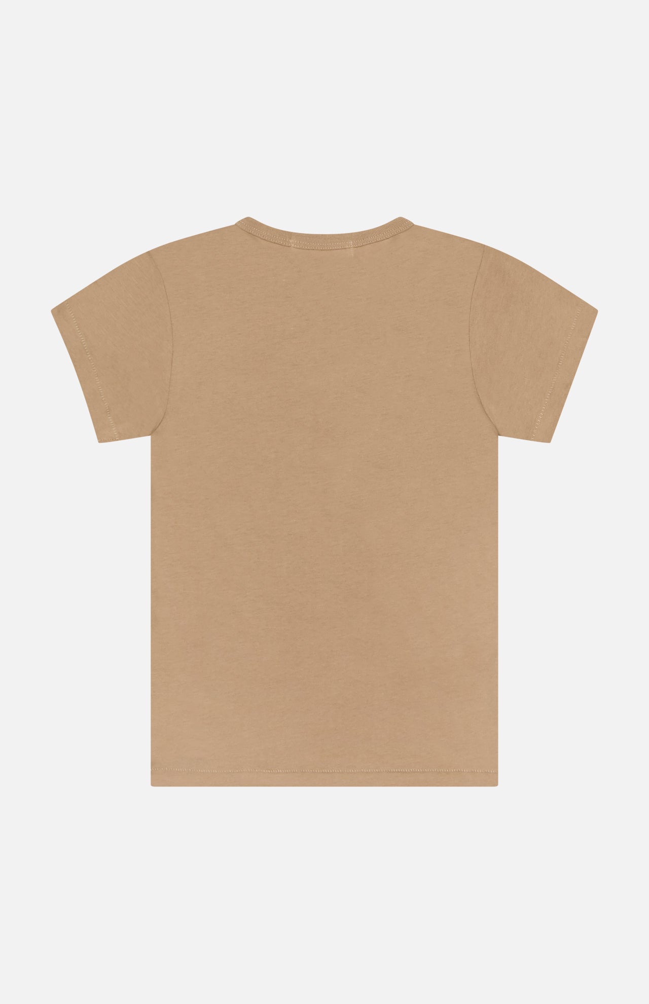 Fitted Crewneck Short Sleeve T-shirt (14690370847083)