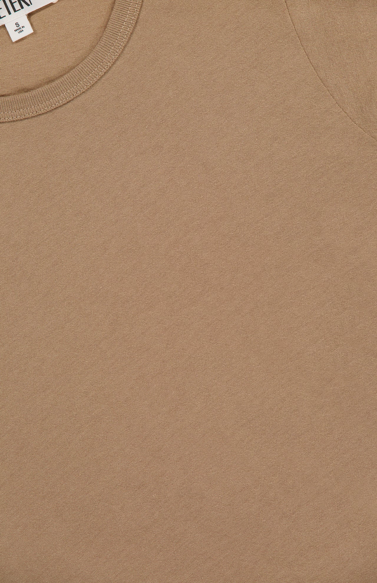 Fitted Crewneck Short Sleeve T-shirt (14690370847083)