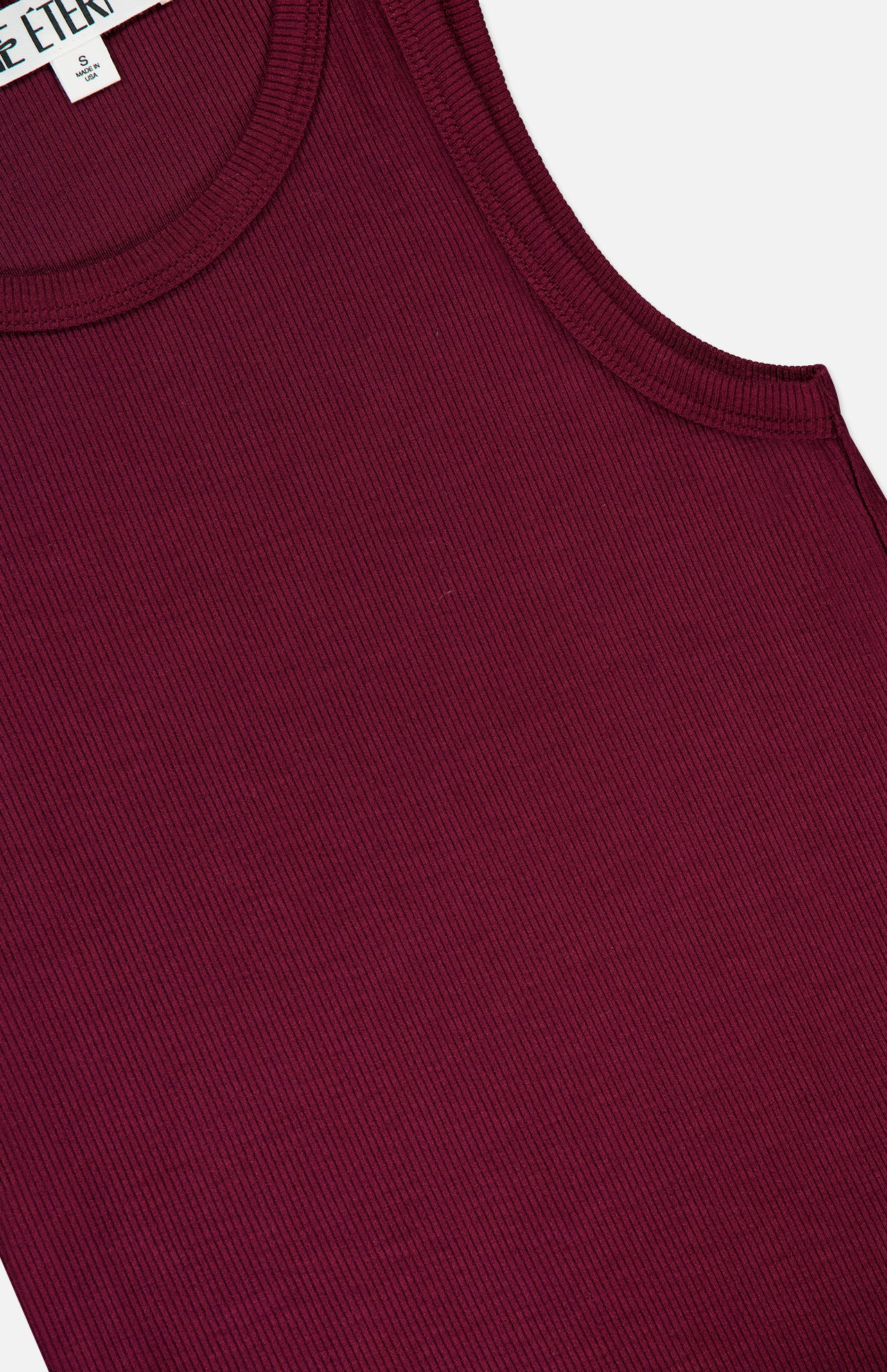 High Neck Fitted Tank Top (14730284859755)