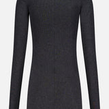 Long Sleeve Crewneck Mini Dress