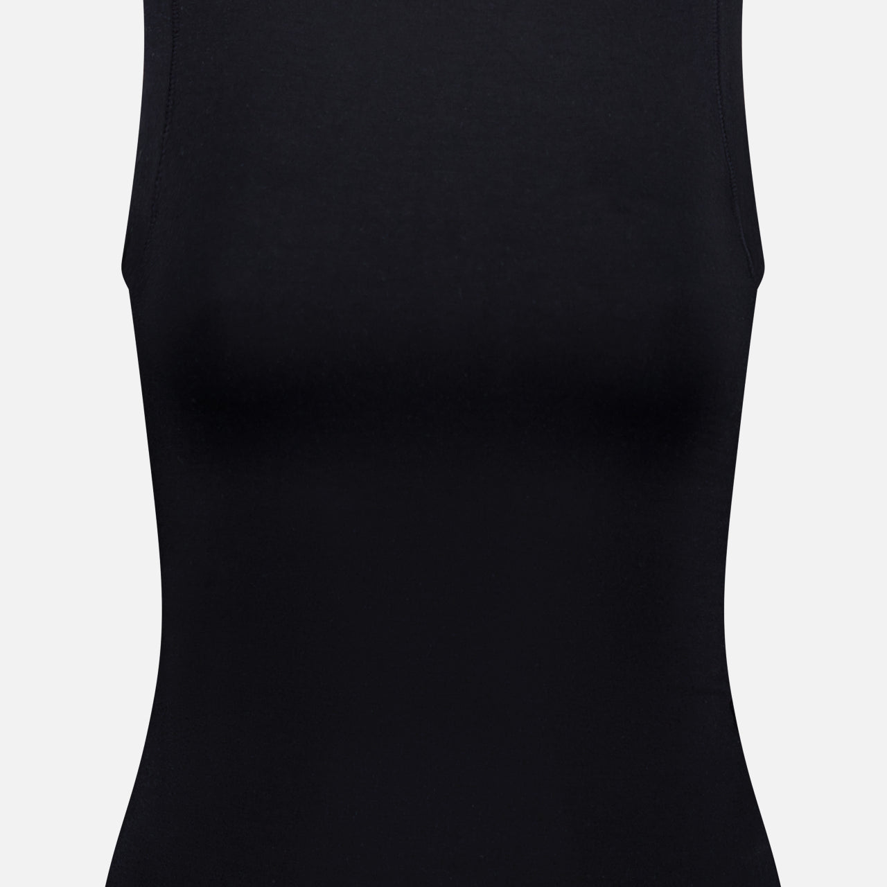 Sleeveless Crewneck Slim Fit Top (14721025343851)