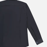 Black Twill Stretch Shirt (7200335822963)