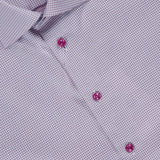 Check Twill Slim Dress Shirt