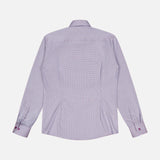 Check Twill Slim Dress Shirt