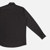 Black Floral Effect Signature Twill Shirt (7569944150131)