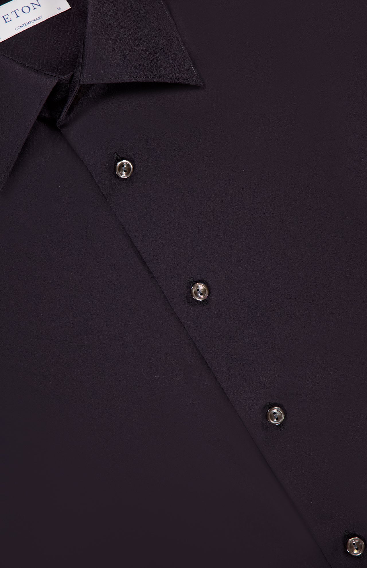 Black Geometric Jacquard Shirt (7569944707187)