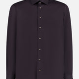 Black Geometric Jacquard Shirt (7569944707187)