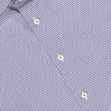 Dark Blue Striped Signature Twill Shirt (7569944412275)