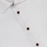 Contemporary Fit Floral Effect Twill Shirt (14716394176875)