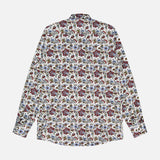 Contemporary Fit Floral Print Signature Twill Shirt (14716394144107)