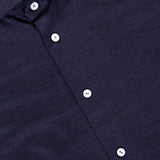 Contemporary Fit Merino Lyocell Jersey Dress Shirt