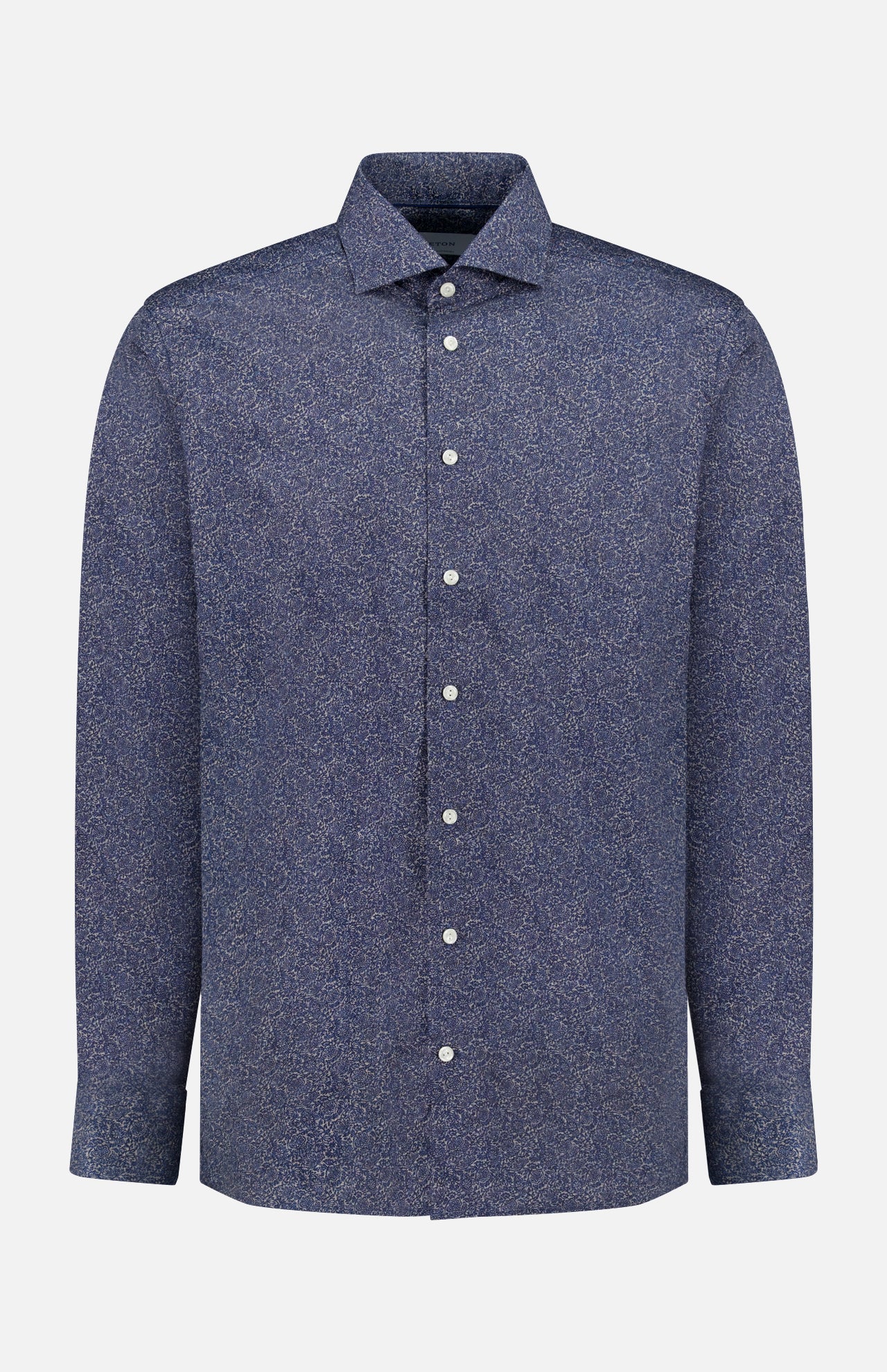 Contemporary Fit Tonal Ornamental Print Shirt (14716394078571)
