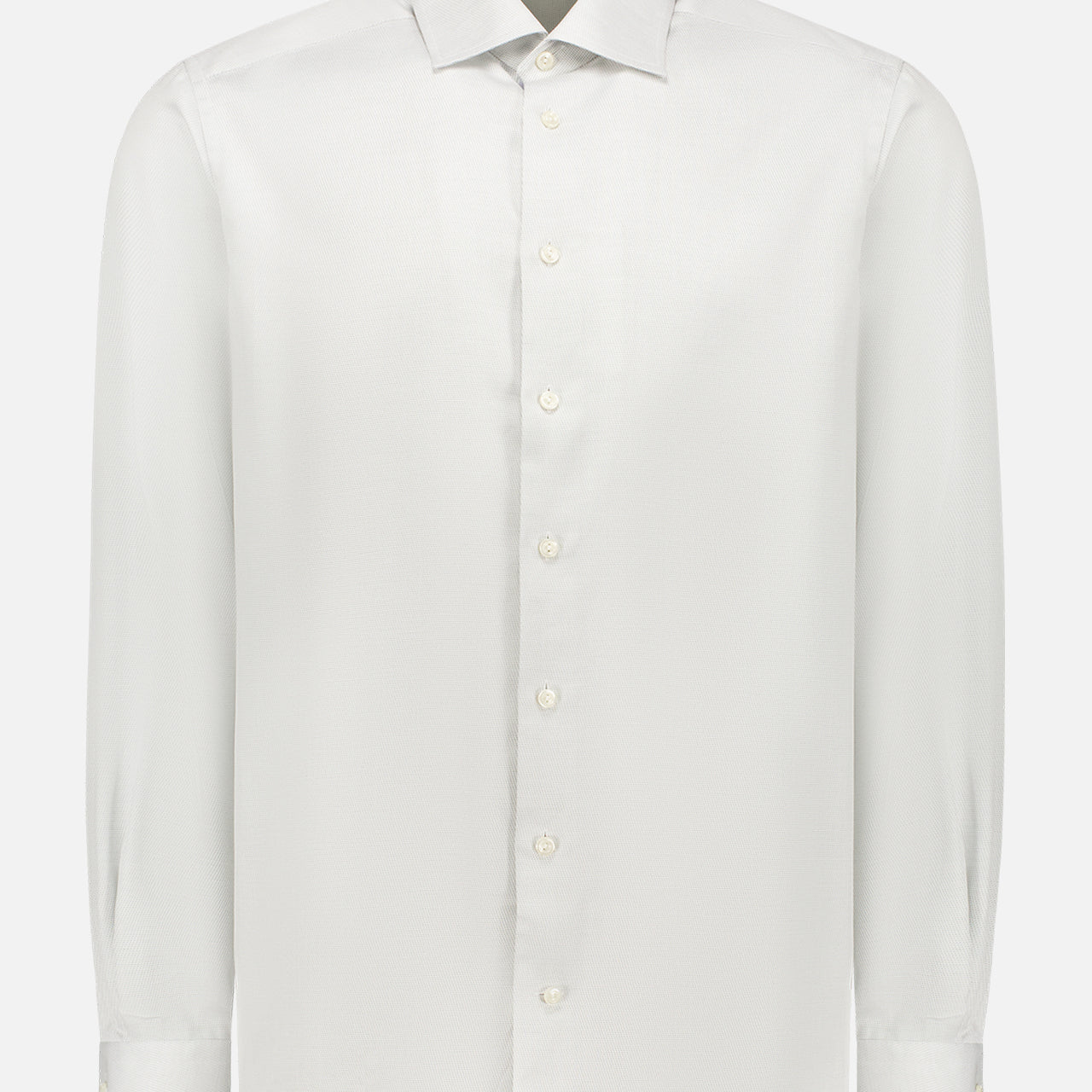 Light Green Semi Solid Signature Twill Shirt (7569944739955)