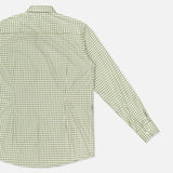 Mid Green Check Fine Twill Shirt (7569944608883)