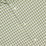 Mid Green Check Fine Twill Shirt (7569944608883)