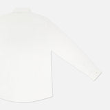 White Solid Four-Way Stretch Shirt (7569944248435)