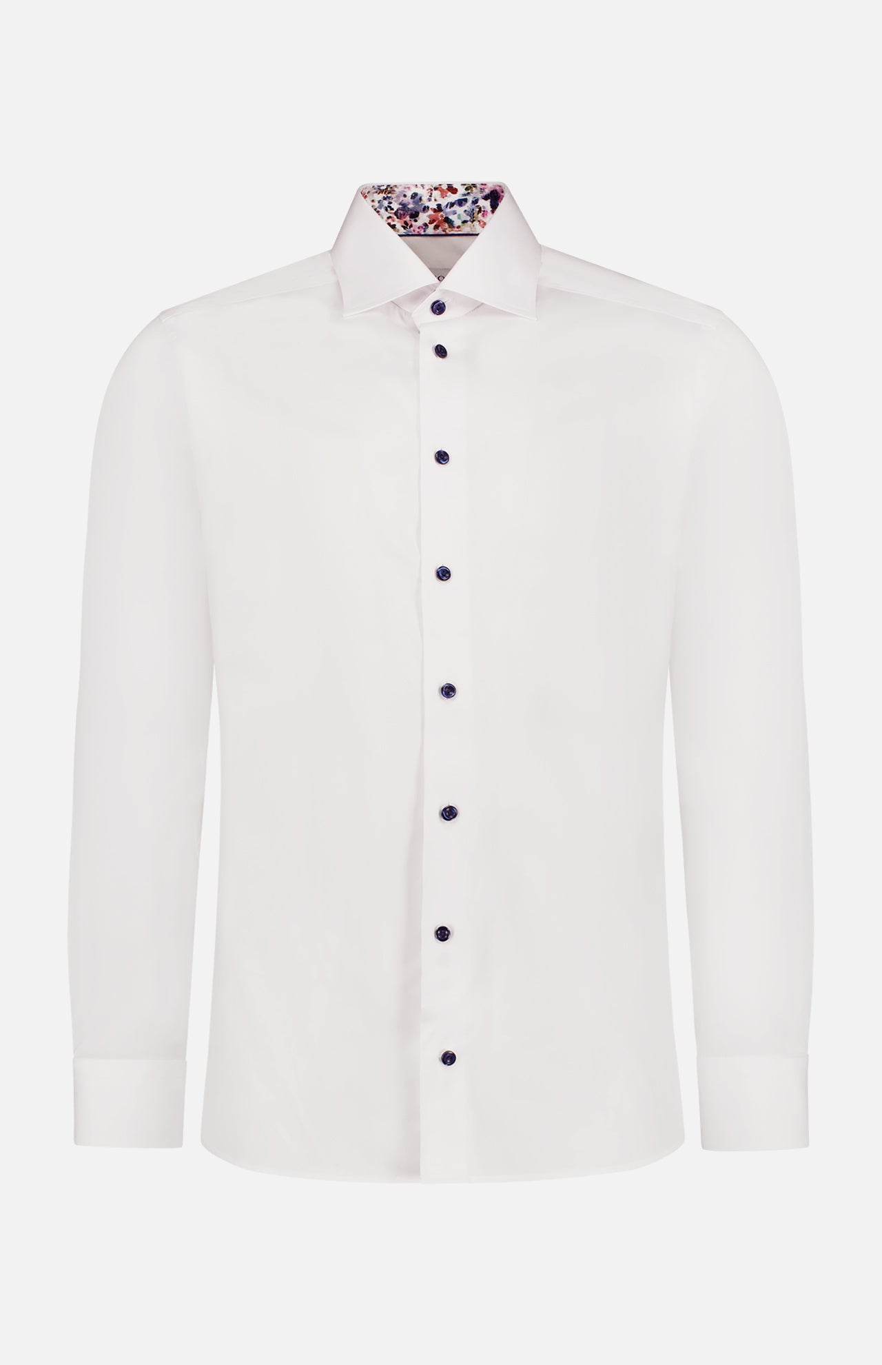 Floral Effect Signature Twill Shirt (7755040260211)