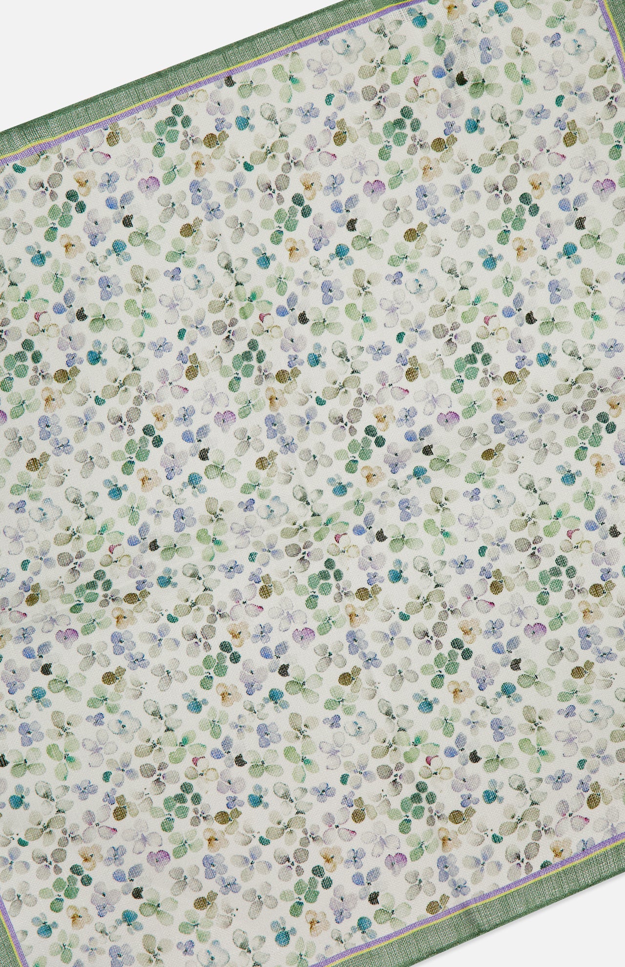 Floral Linen Pocket Square (14628569317739)