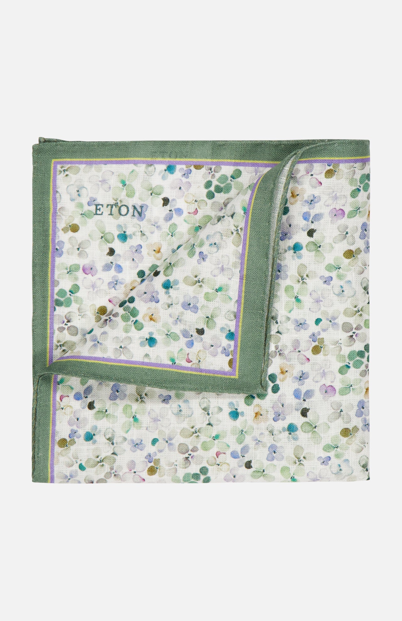 Floral Linen Pocket Square (14628569317739)